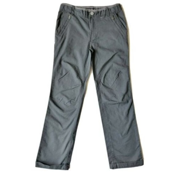 Boys Chino pants Size 14 in Gray with adjustable waistband like New condition - Picture 1 of 10